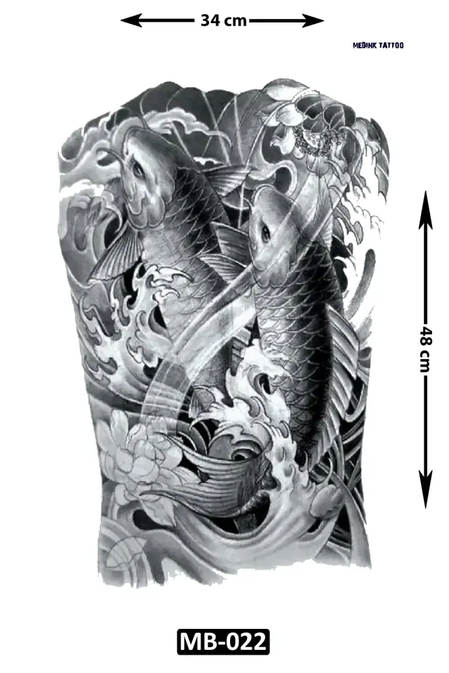 Sırt Kaplama Dövmesi MB-022