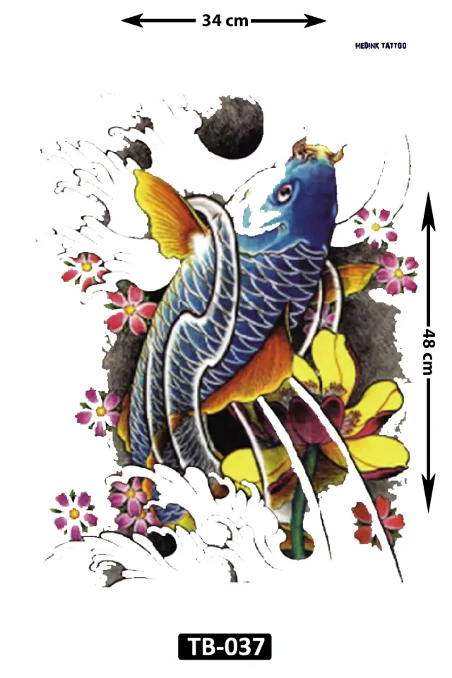 Sırt Kaplama Dövmesi TB-037