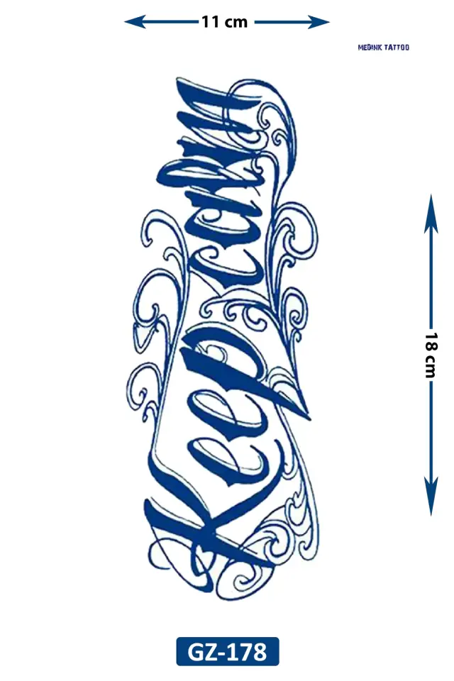 Orta Boy Dövme GZ-178