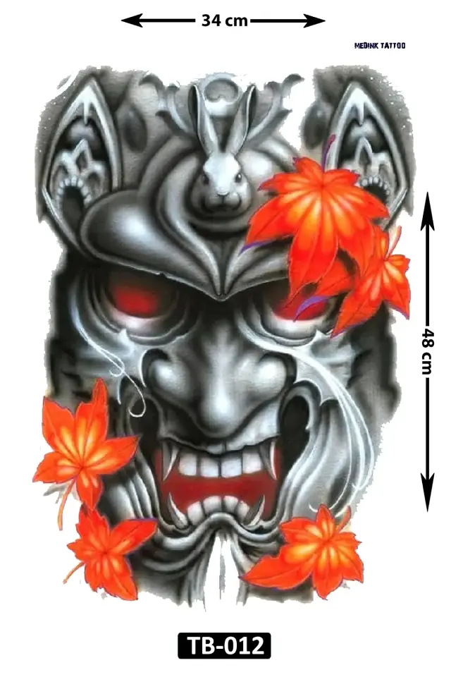 Sırt Kaplama Dövmesi TB-012