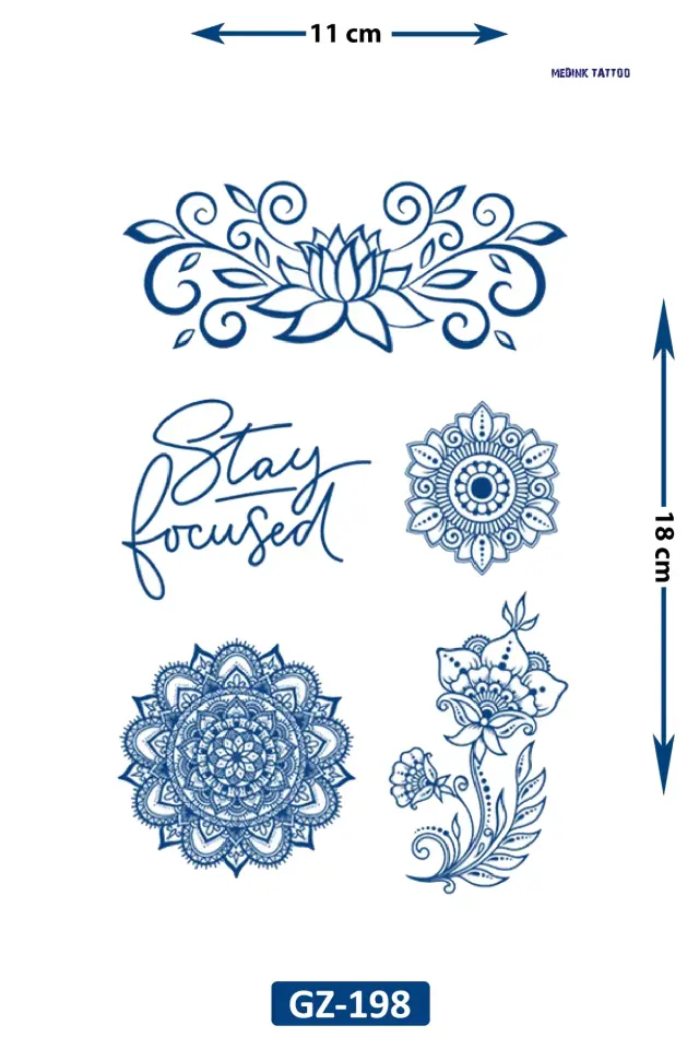 Orta Boy Dövme GZ-198