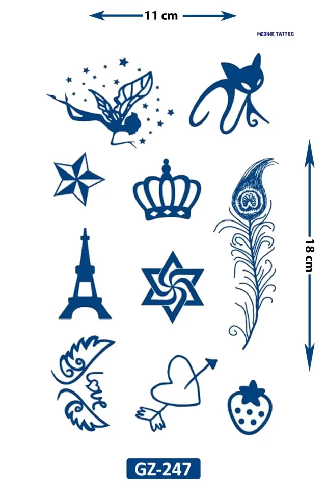 Orta Boy Dövme GZ-247