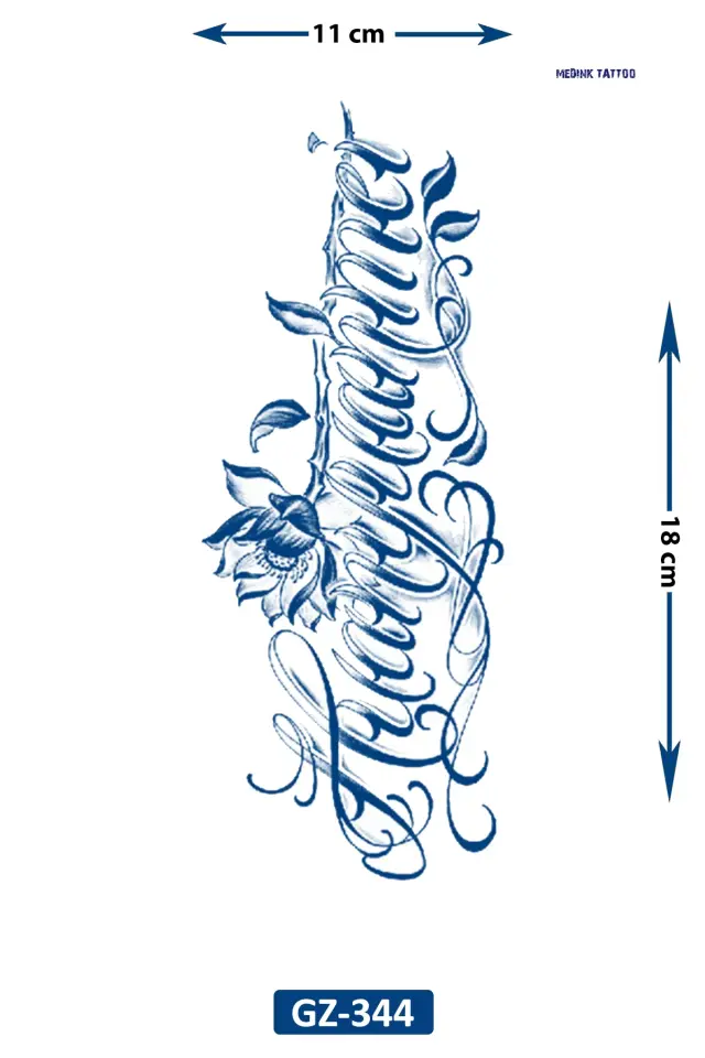 Orta Boy Dövme GZ-344