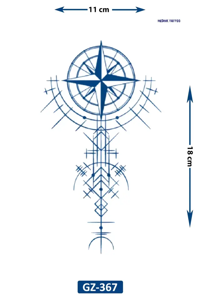 Orta Boy Dövme GZ-367