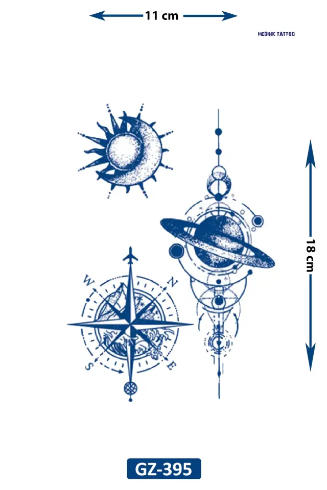 Orta Boy Dövme GZ-395