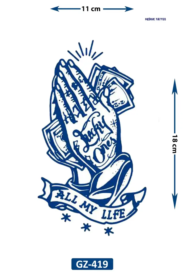 Orta Boy Dövme GZ-419