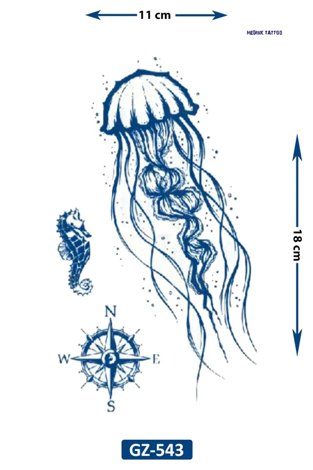 Orta Boy Dövme GZ-543