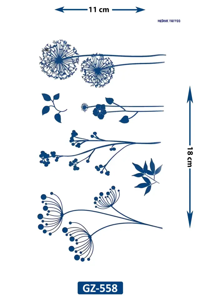 Orta Boy Dövme GZ-558