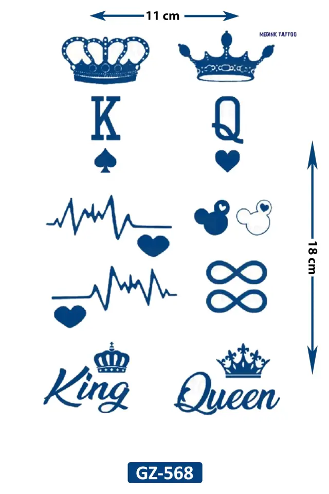 Orta Boy Dövme GZ-568