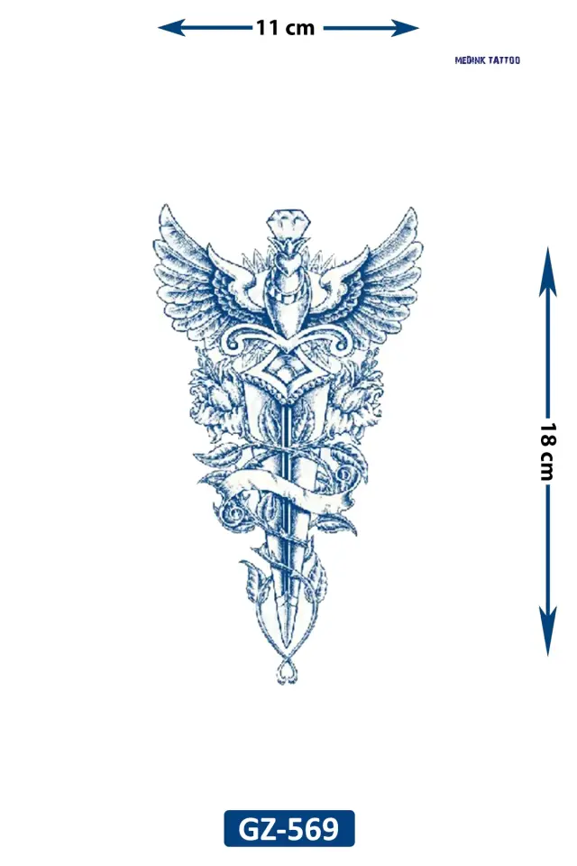 Orta Boy Dövme GZ-569