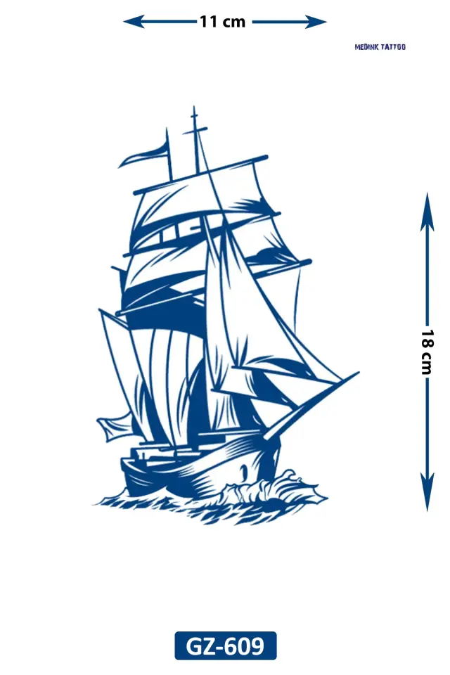 Orta Boy Dövme GZ-609