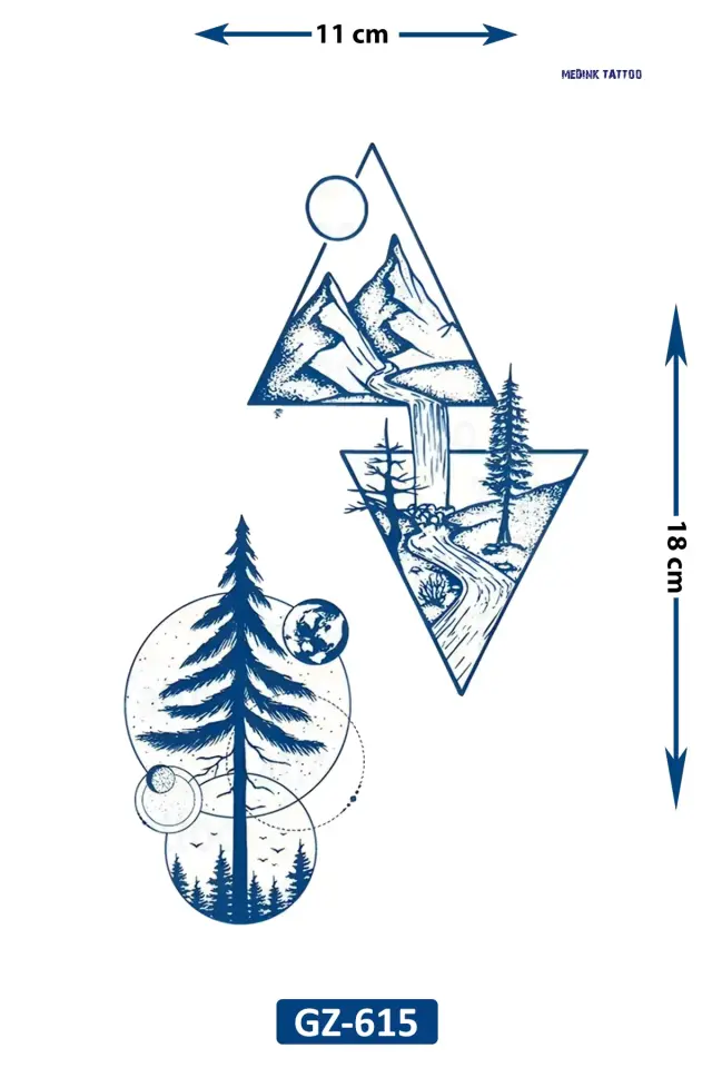 Orta Boy Dövme GZ-615