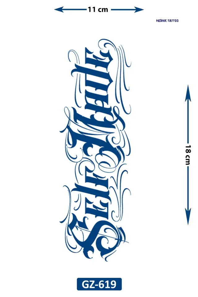 Orta Boy Dövme GZ-619