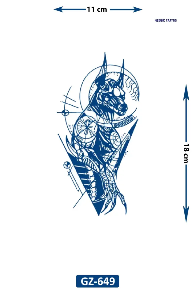 Orta Boy Dövme GZ-649