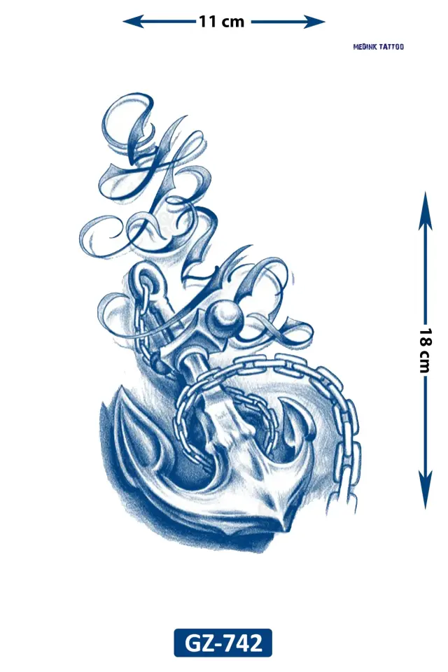 Orta Boy Dövme GZ-742