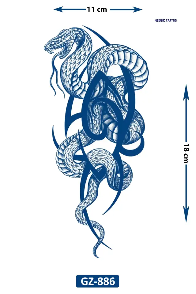 Orta Boy Dövme GZ-886