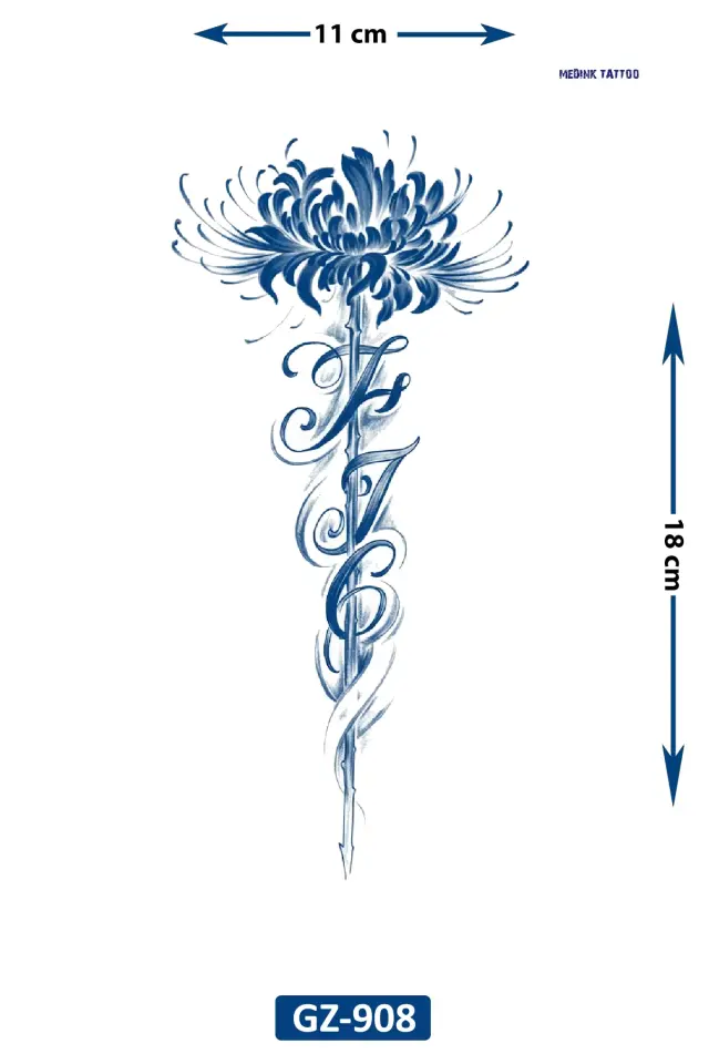 Orta Boy Dövme GZ-908