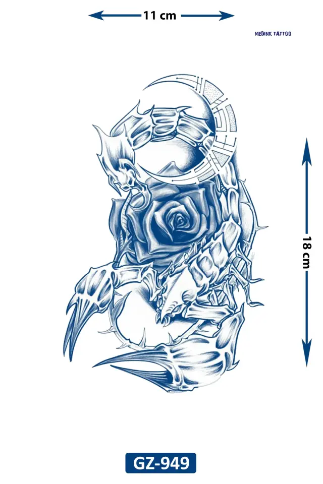 Orta Boy Dövme GZ-949