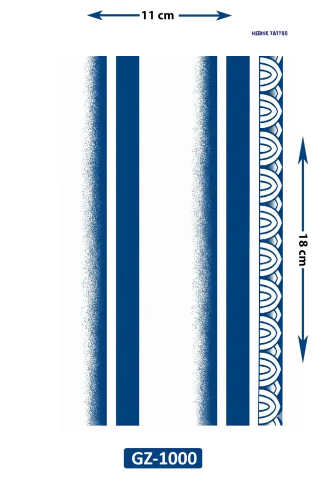 Orta Boy Dövme GZ-1000