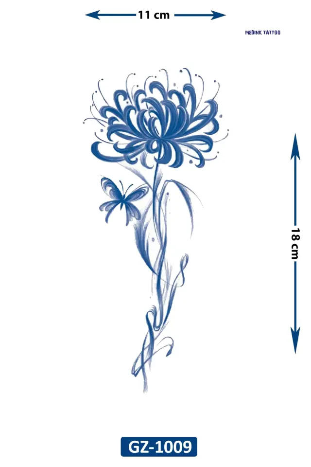 Orta Boy Dövme GZ-1009