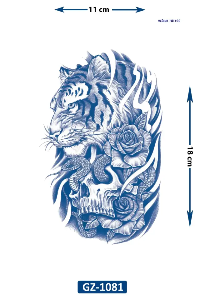 Orta Boy Dövme GZ-1081