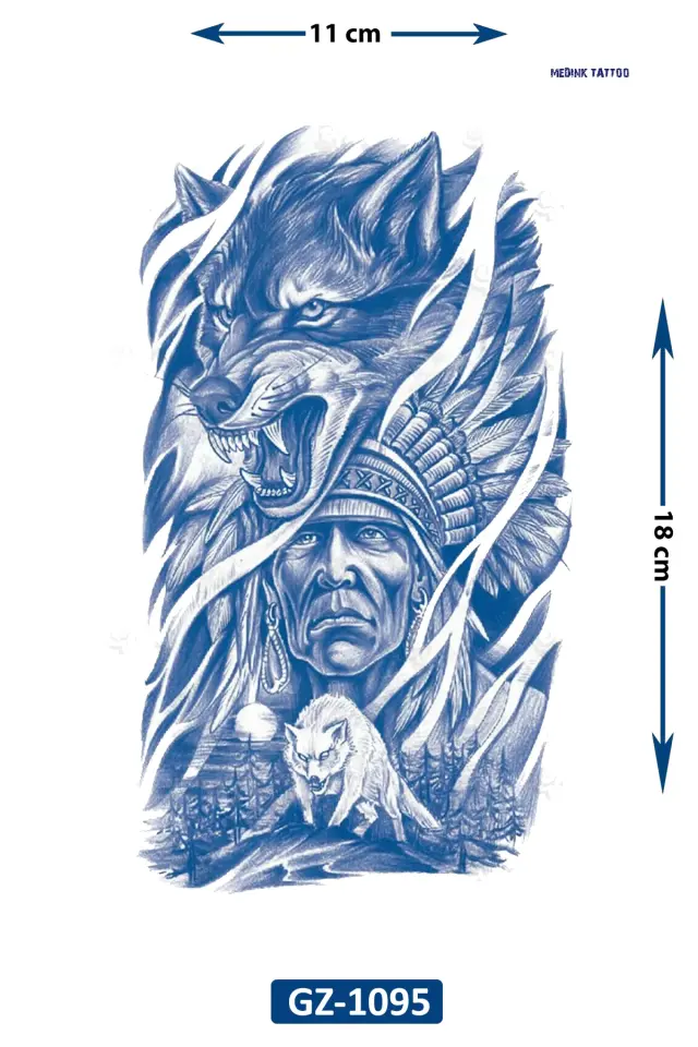 Orta Boy Dövme GZ-1095