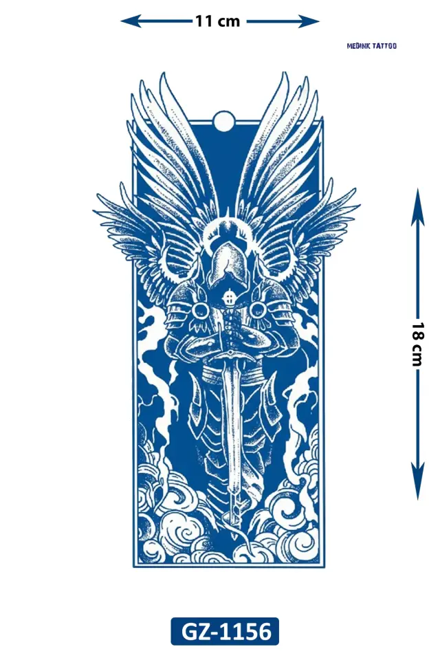 Orta Boy Dövme GZ-1156