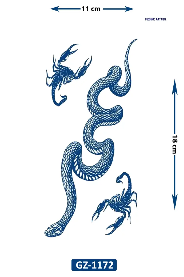 Orta Boy Dövme GZ-1172