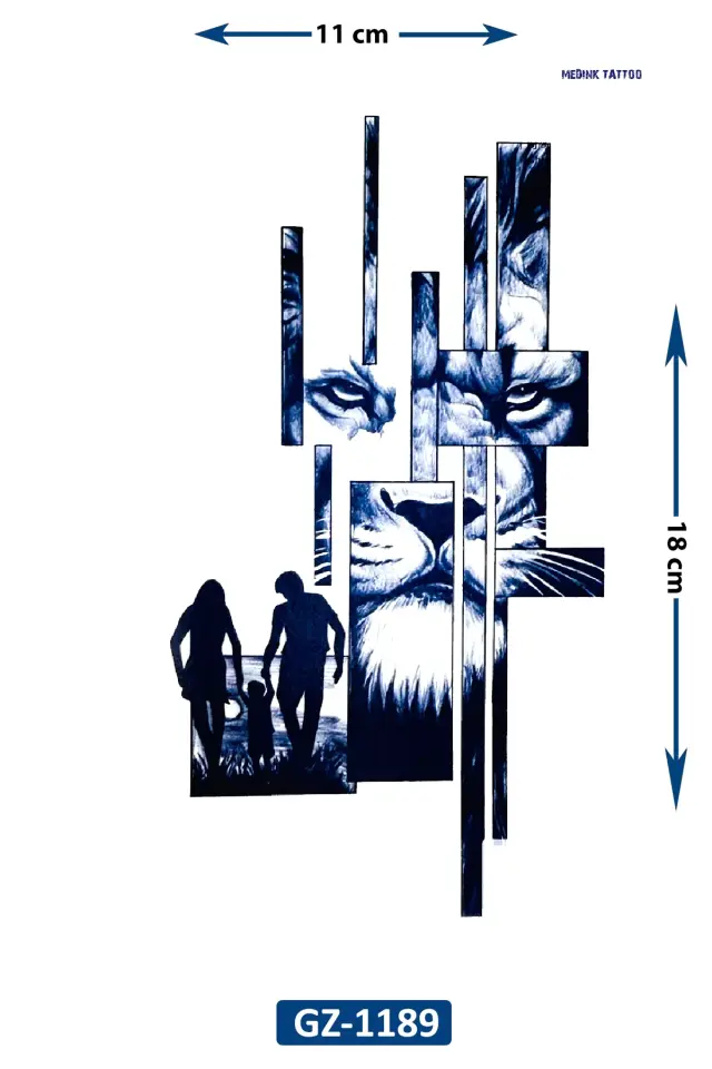 Orta Boy Dövme GZ-1189