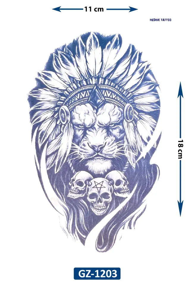 Orta Boy Dövme GZ-1203