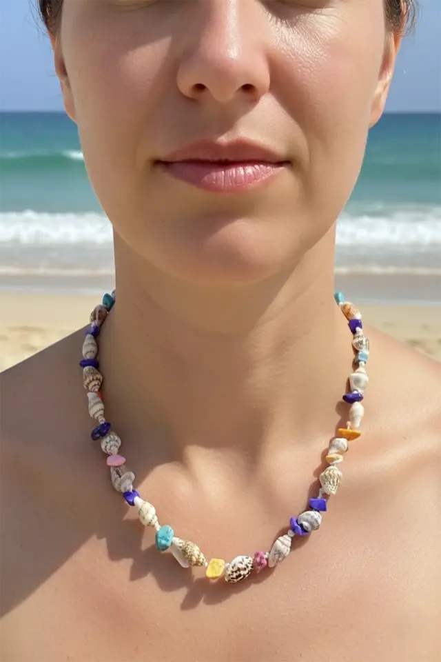 Kabuk Kolye Model KK-004