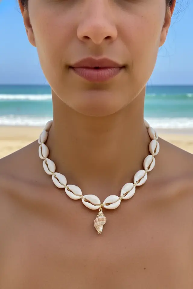 Kabuk Kolye Model KK-006