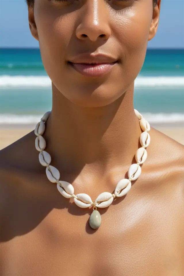 Kabuk Kolye Model KK-007