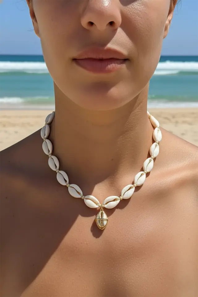 Kabuk Kolye Model KK-008