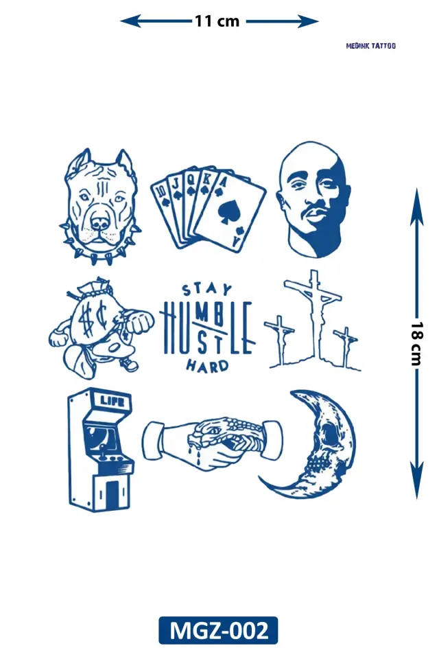 Orta Boy Dövme MGZ-002