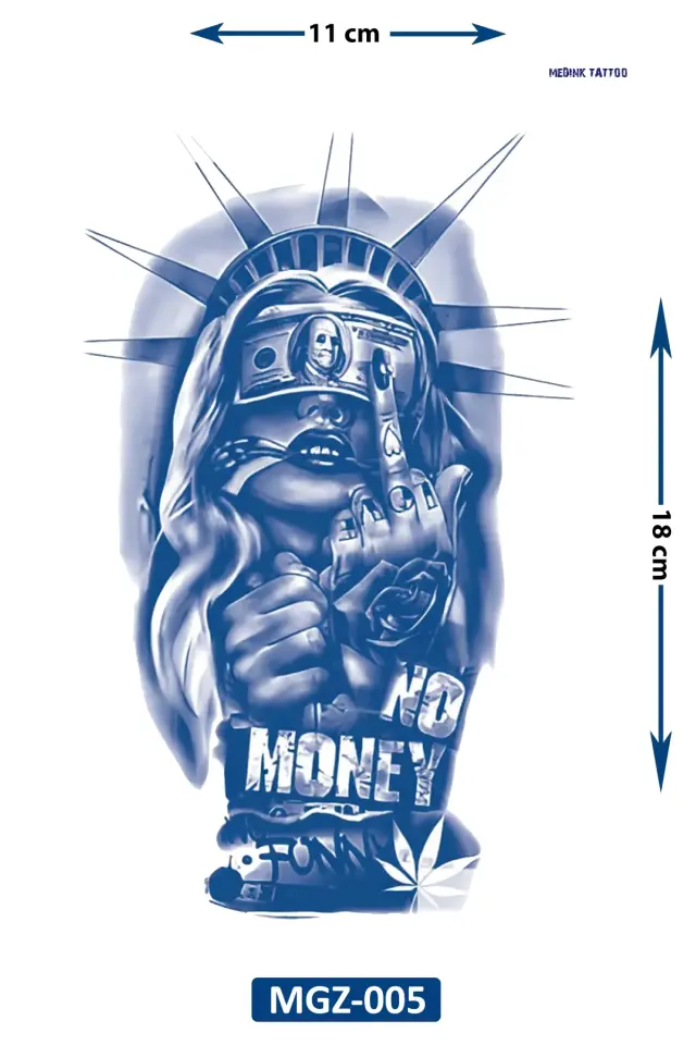 Orta Boy Dövme MGZ-005