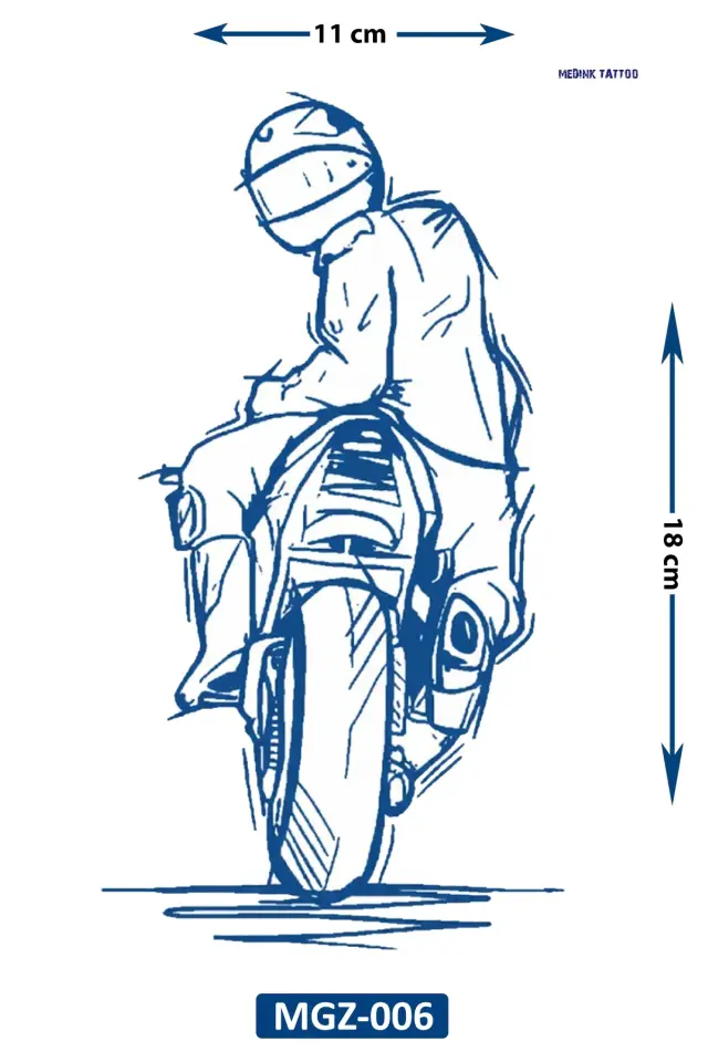 Orta Boy Dövme MGZ-006