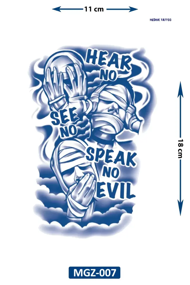 Orta Boy Dövme MGZ-007