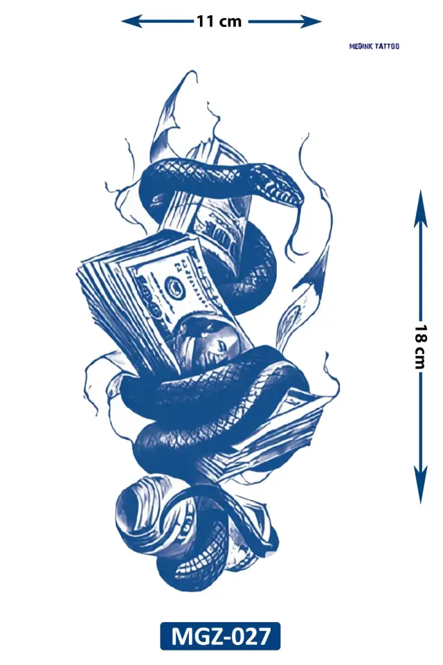 Orta Boy Dövme MGZ-027