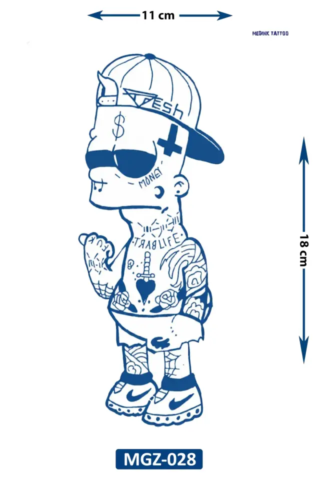 Orta Boy Dövme MGZ-028