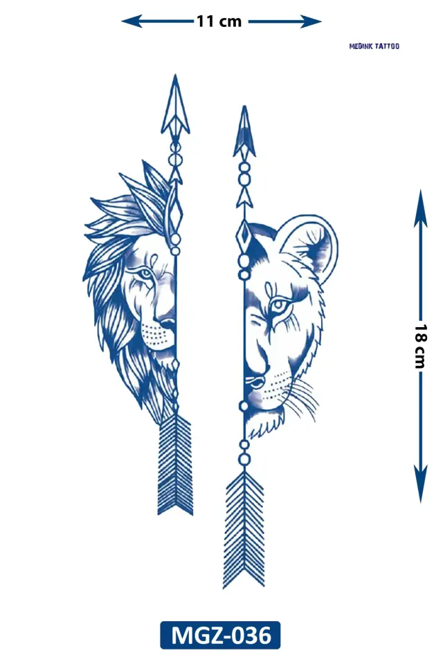 Orta Boy Dövme MGZ-036