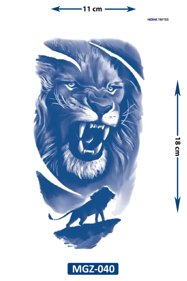 Orta Boy Dövme MGZ-040