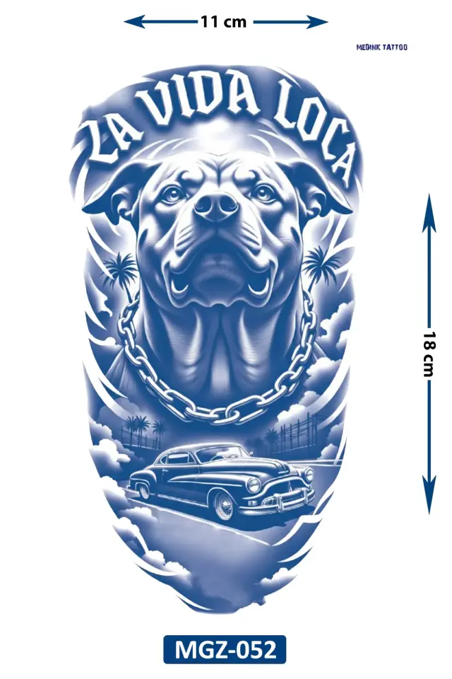 Orta Boy Dövme MGZ-052