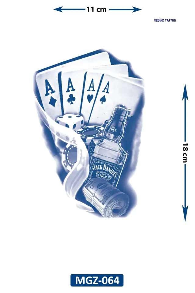 Orta Boy Dövme MGZ-064