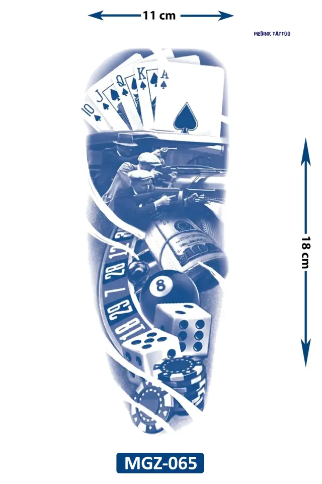 Orta Boy Dövme MGZ-065