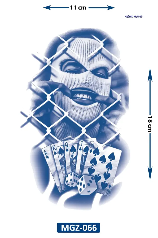 Orta Boy Dövme MGZ-066