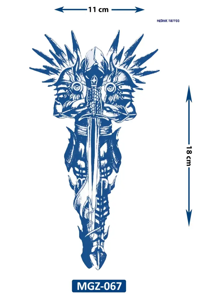 Orta Boy Dövme MGZ-067