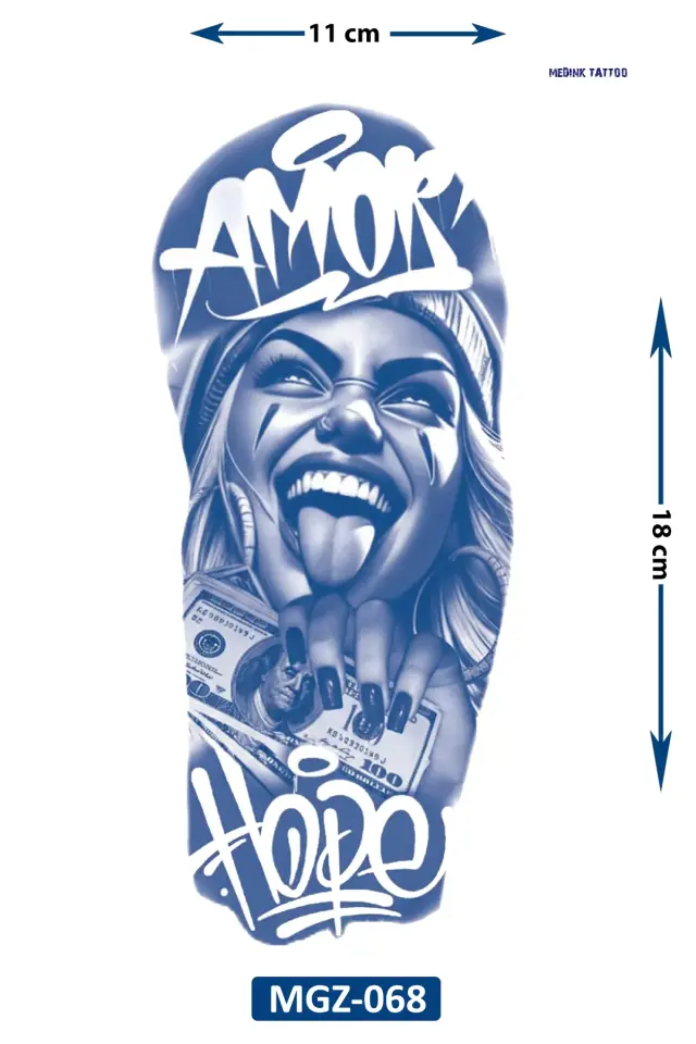 Orta Boy Dövme MGZ-068