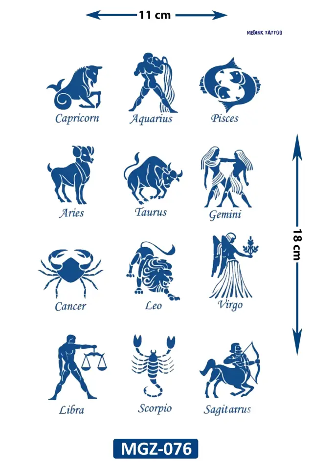 Orta Boy Dövme MGZ-076