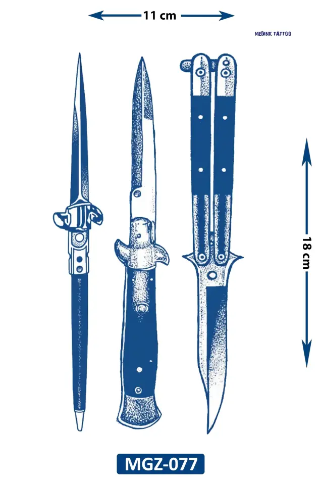 Orta Boy Dövme MGZ-077